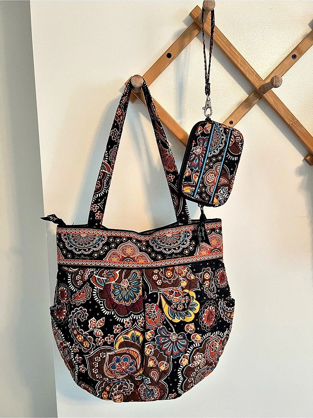 Vera Bradley Kensington Morgan Bag & Wristlet